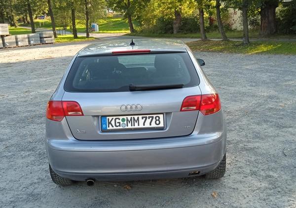 Audi A3 cena 19800 przebieg: 205000, rok produkcji 2005 z Stopnica małe 436